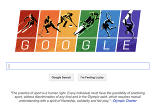 Google's Olympic doodle