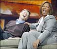Bill Gates and Queen Latifah