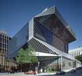 Seattle public library, designed by Rem Koolhaas